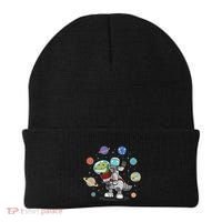 Dinosaur Astronaut & Planets Space & Dino Space Beanie thumb 0