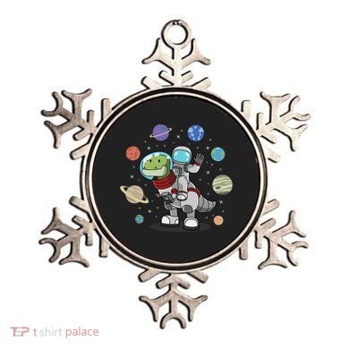 Dinosaur Astronaut & Planets Space & Dino Space Ornament