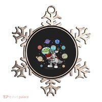 Dinosaur Astronaut & Planets Space & Dino Space Ornament thumb 0