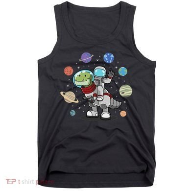 Dinosaur Astronaut & Planets Space & Dino Space Tank Top