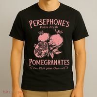 Dark Academia Persephone's Pomegranates T-Shirt thumb 3