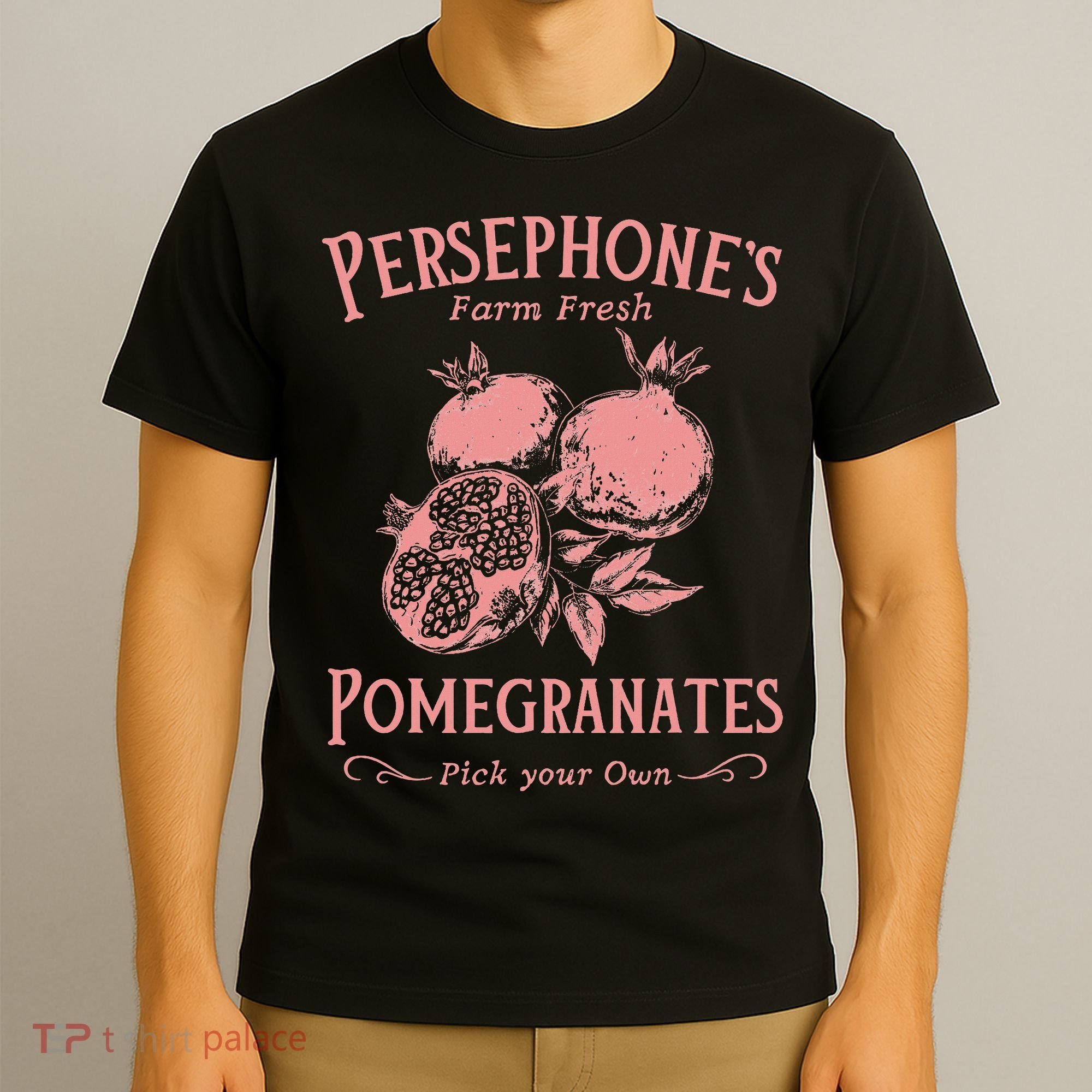 Dark Academia Persephone's Pomegranates T-Shirt