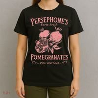 Dark Academia Persephone's Pomegranates T-Shirt thumb 4