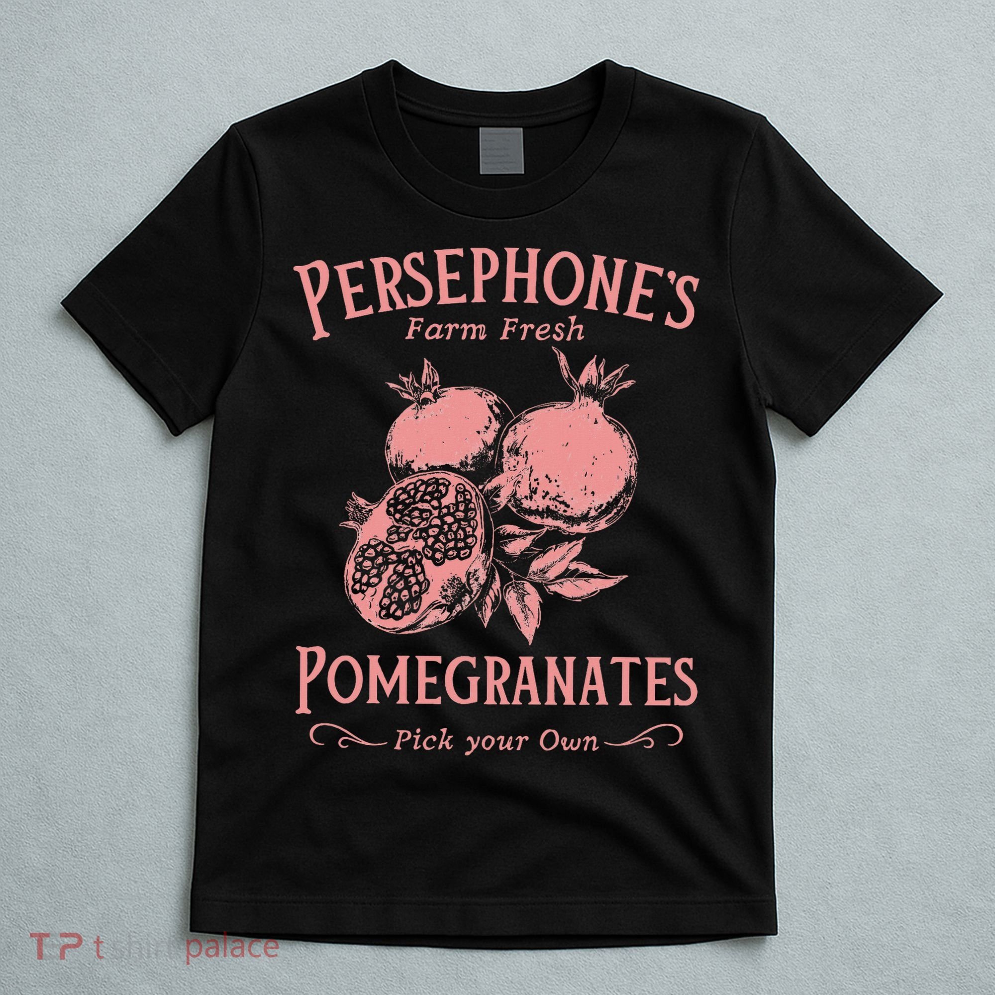 Dark Academia Persephone's Pomegranates T-Shirt