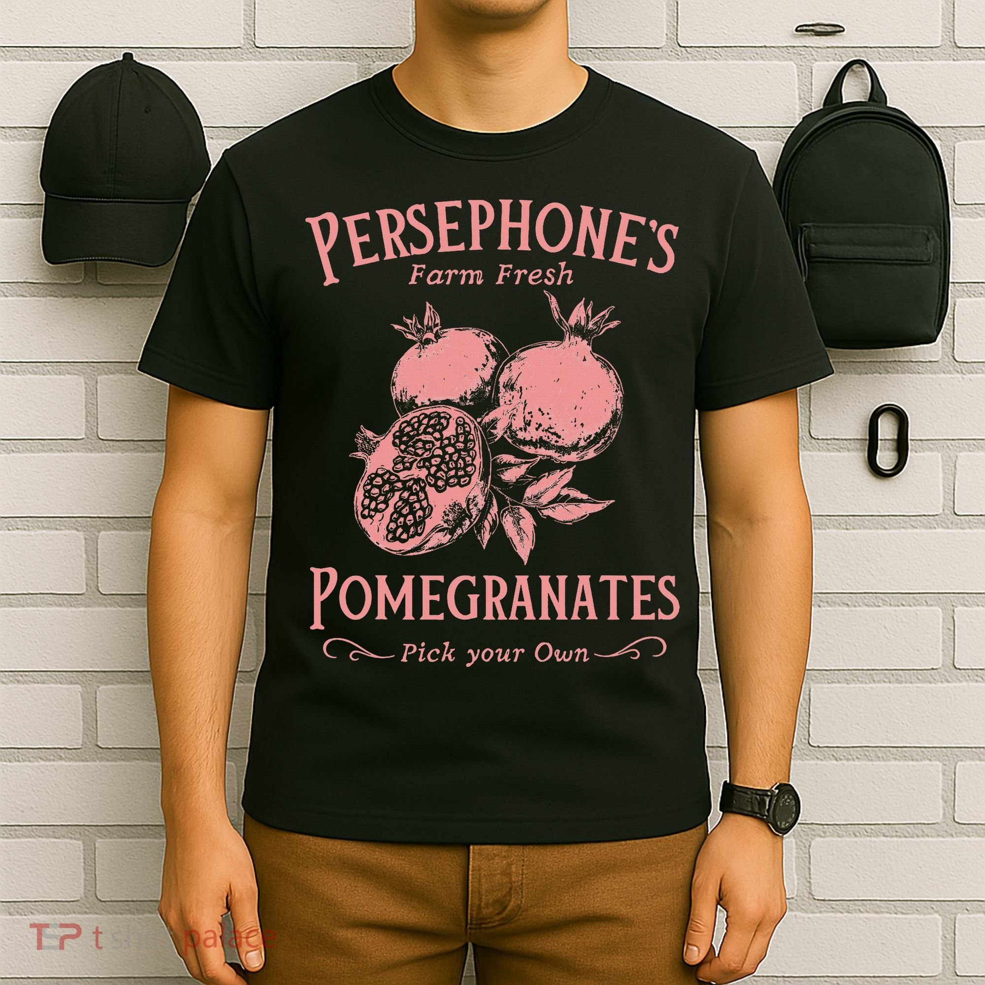 Dark Academia Persephone's Pomegranates T-Shirt