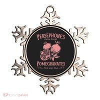 Dark Academia Persephone's Pomegranates Ornament thumb 0