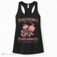 Dark Academia Persephone's Pomegranates Women's Tank Top thumb 0