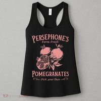 Dark Academia Persephone's Pomegranates Women's Tank Top thumb 3