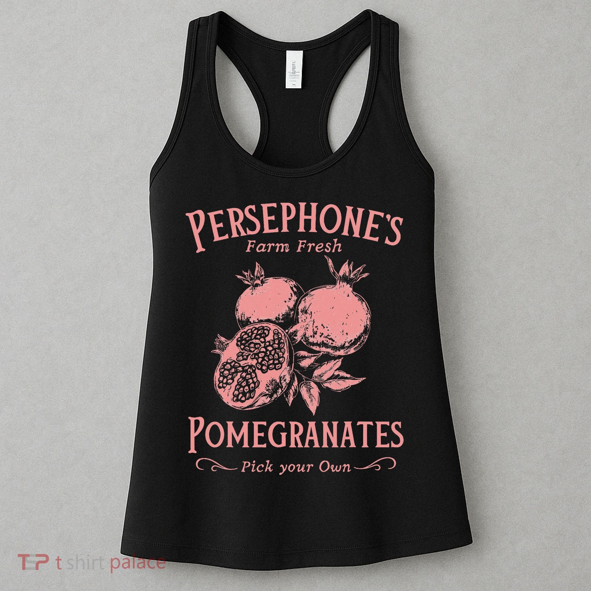 Dark Academia Persephone's Pomegranates Women's Tank Top
