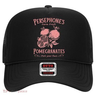 Dark Academia Persephone's Pomegranates Hat