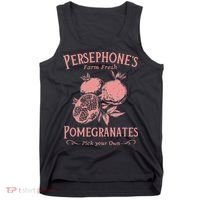 Dark Academia Persephone's Pomegranates Tank Top thumb 0