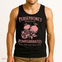 Dark Academia Persephone's Pomegranates Tank Top thumb 3