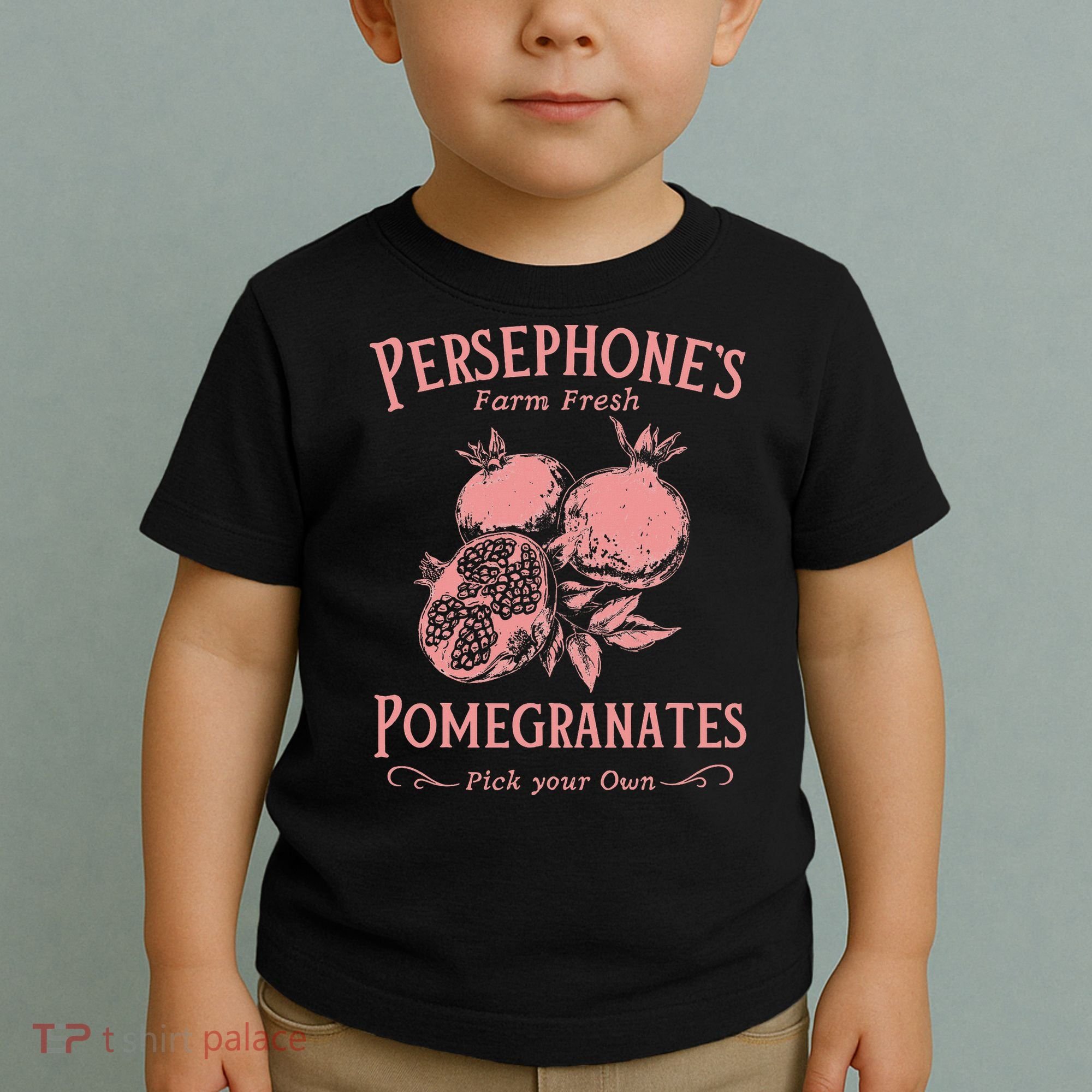 Dark Academia Persephone's Pomegranates Toddler T-Shirt