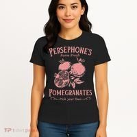 Dark Academia Persephone's Pomegranates Women's T-Shirt thumb 4