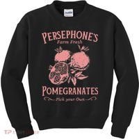 Dark Academia Persephone's Pomegranates Kids Sweatshirt thumb 0