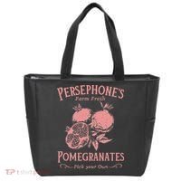 Dark Academia Persephone's Pomegranates Tote Bag thumb 0