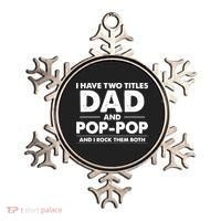 Dad And Pop Pop Ornament thumb 0
