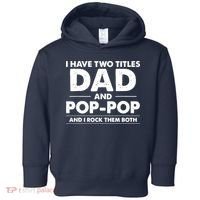 Dad And Pop Pop Toddler Hoodie thumb 0