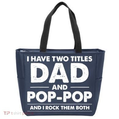 Dad And Pop Pop Tote Bag