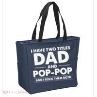 Dad And Pop Pop Tote Bag thumb 2