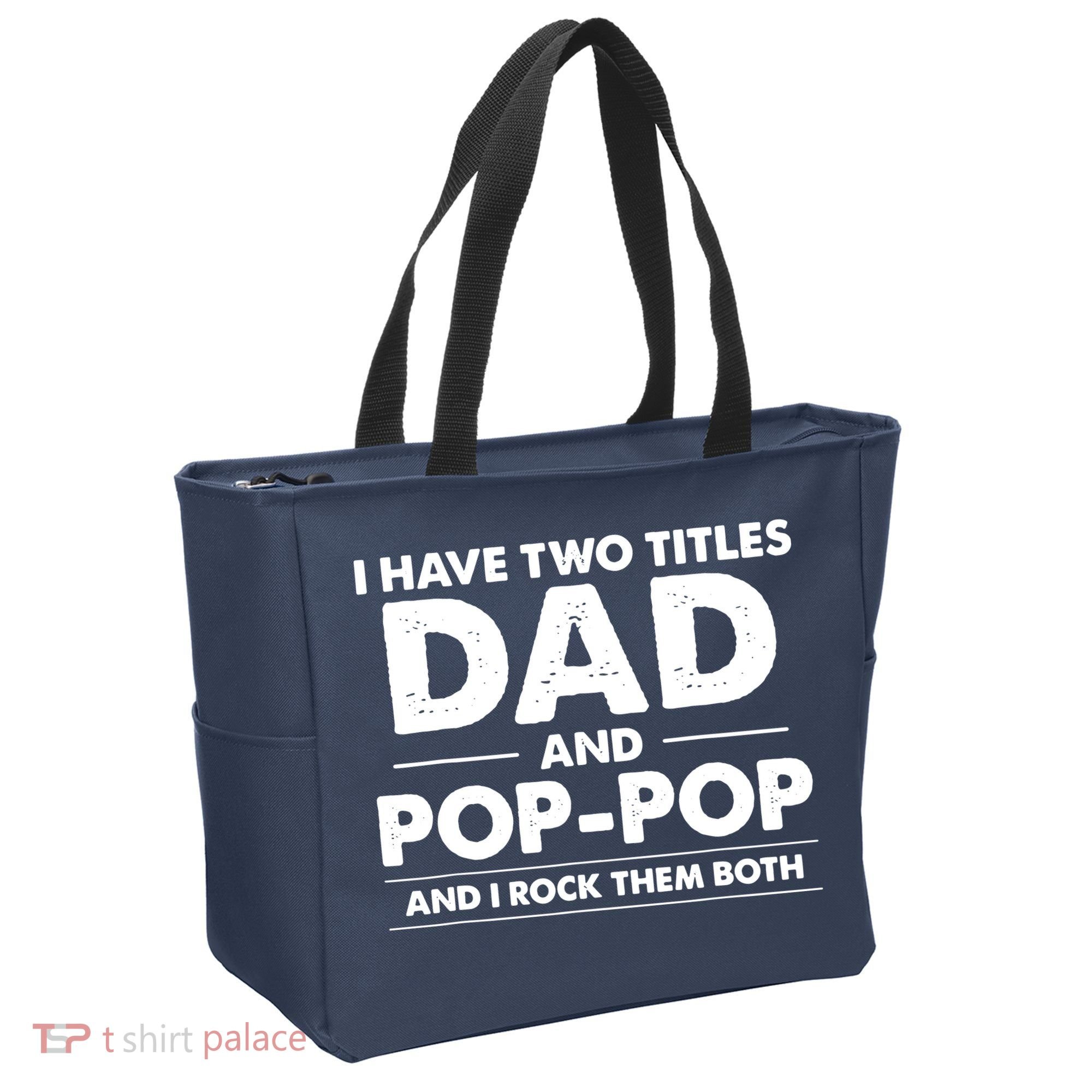 Dad And Pop Pop Tote Bag