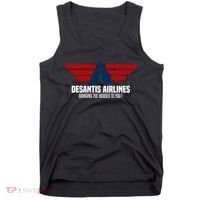 DeSantis Airlines Political DeSantis Tank Top thumb 0