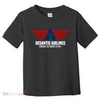 DeSantis Airlines Political DeSantis Toddler T-Shirt thumb 0