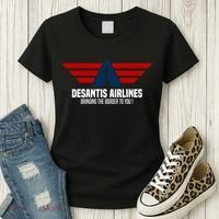 DeSantis Airlines Political DeSantis Women's T-Shirt thumb 3