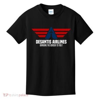 DeSantis Airlines Political DeSantis Kids T-Shirt
