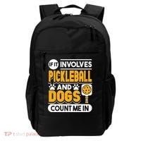 Dogs And Pickleball Lover Backpack thumb 0