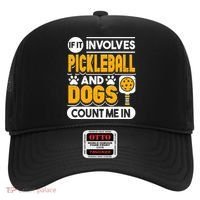 Dogs And Pickleball Lover Hat thumb 0