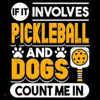 Dogs And Pickleball Lover Visor thumb 3