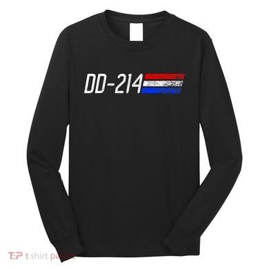 Dd214 Alumni Retired Military Veteran Dd 214 Alumni Long Sleeve Shirt
