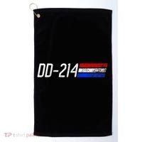 Dd214 Alumni Retired Military Veteran Dd 214 Alumni Golf Towel thumb 0