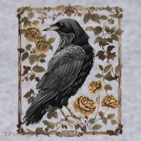 Dark Academia Raven Teacher Women's Sweatshirt thumb 2