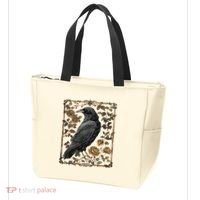 Dark Academia Raven Teacher Tote Bag thumb 3