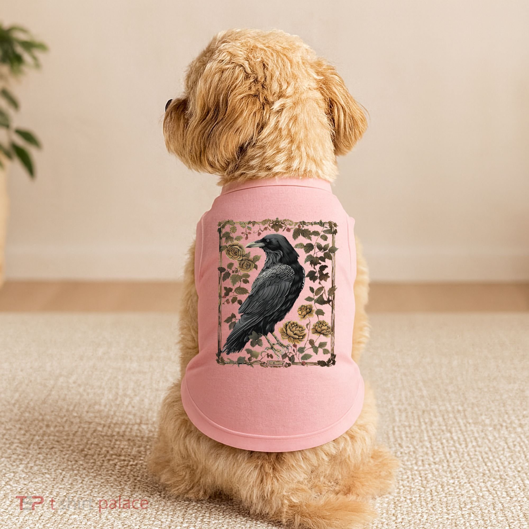 Dark Academia Raven Teacher Doggie Tank
