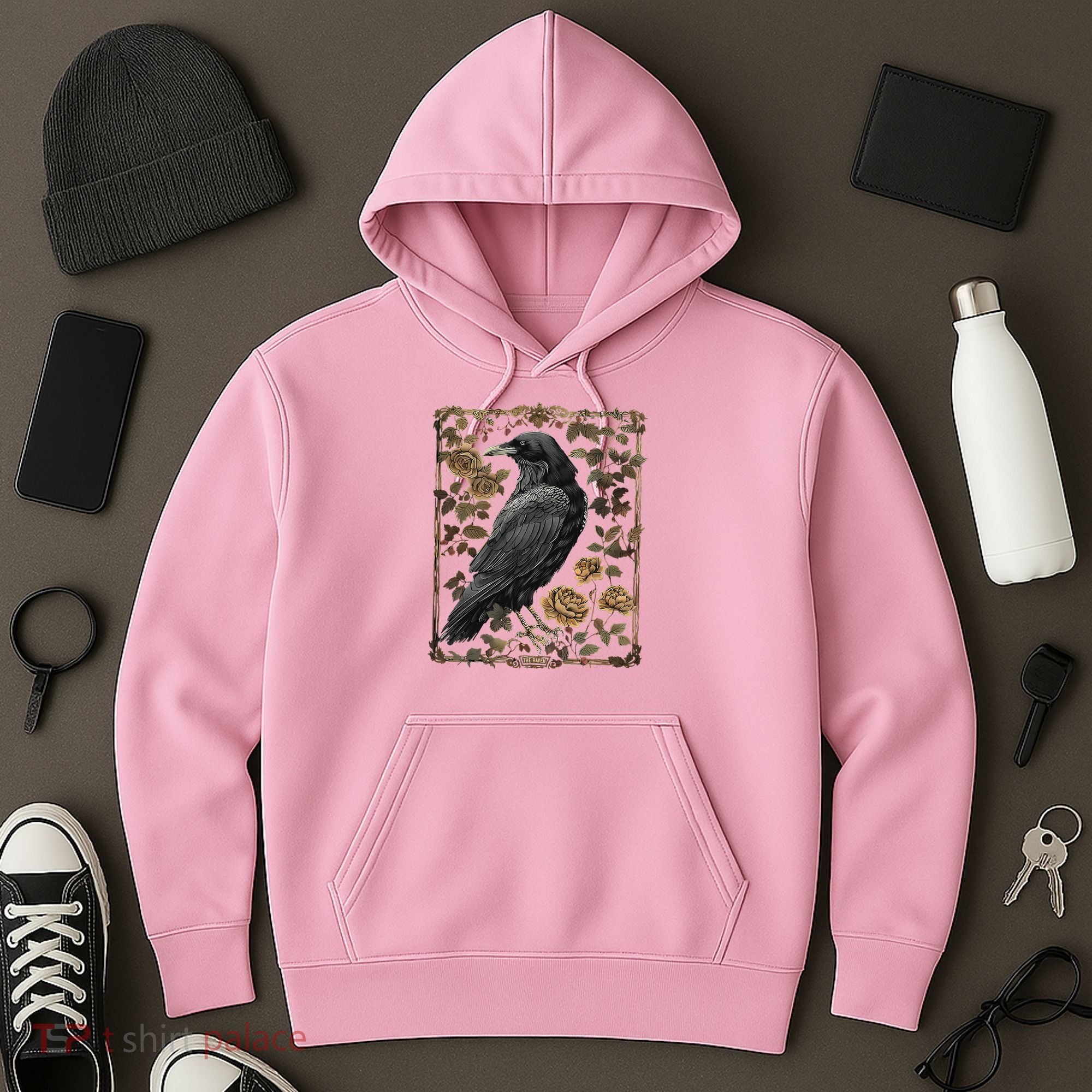 Dark Academia Raven Teacher Hoodie