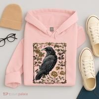 Dark Academia Raven Teacher Hoodie thumb 4