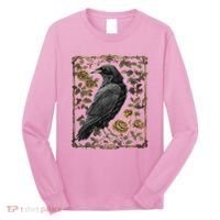 Dark Academia Raven Teacher Long Sleeve Shirt thumb 0