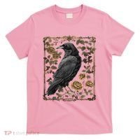 Dark Academia Raven Teacher T-Shirt thumb 0