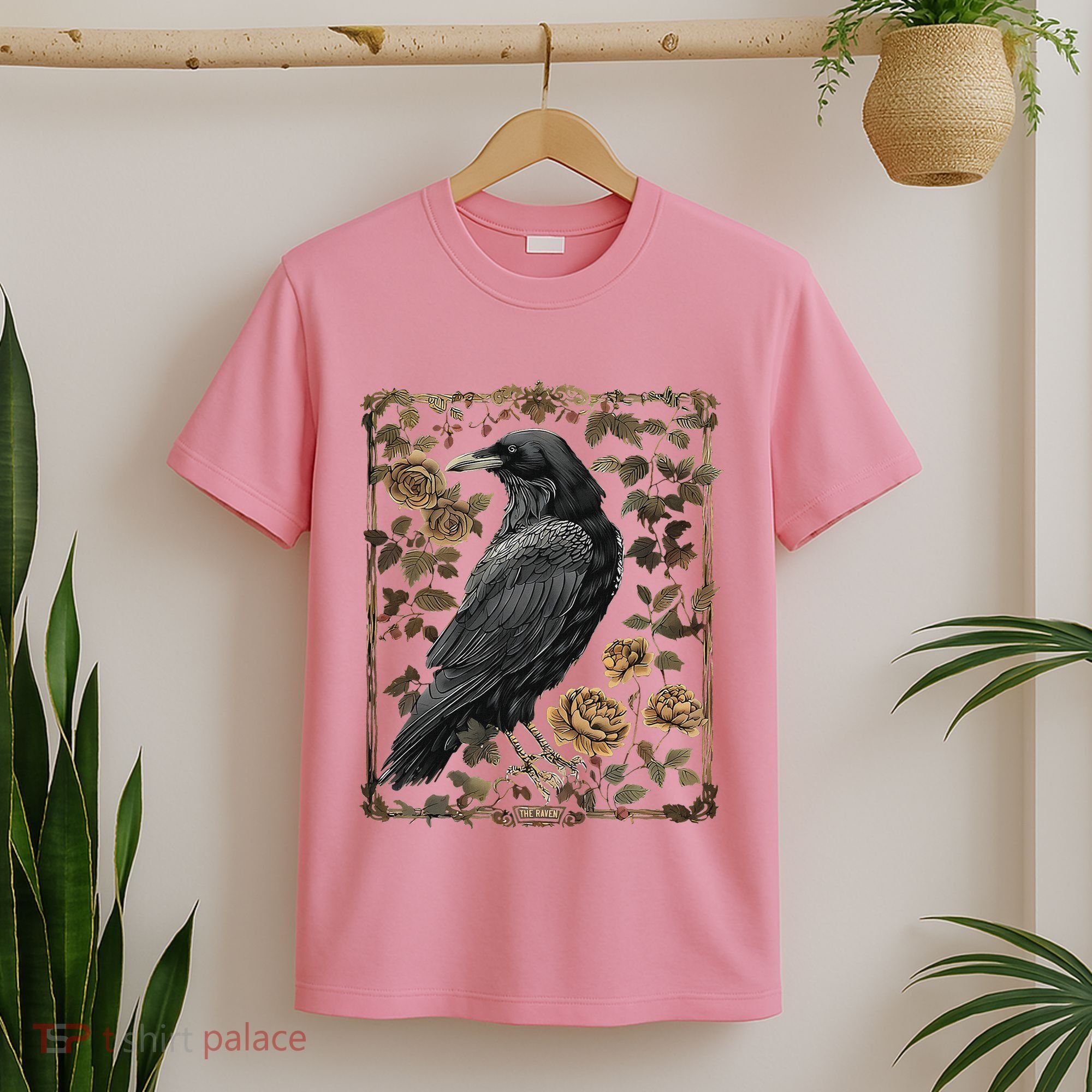 Dark Academia Raven Teacher T-Shirt