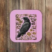 Dark Academia Raven Teacher Coaster thumb 0