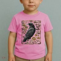 Dark Academia Raven Teacher Toddler T-Shirt thumb 2