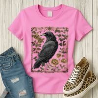 Dark Academia Raven Teacher Women's T-Shirt thumb 3
