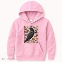 Dark Academia Raven Teacher Kids Hoodie thumb 0