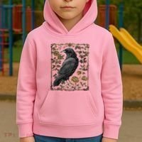 Dark Academia Raven Teacher Kids Hoodie thumb 2