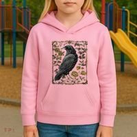 Dark Academia Raven Teacher Kids Hoodie thumb 3