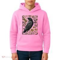 Dark Academia Raven Teacher Kids Hoodie thumb 4