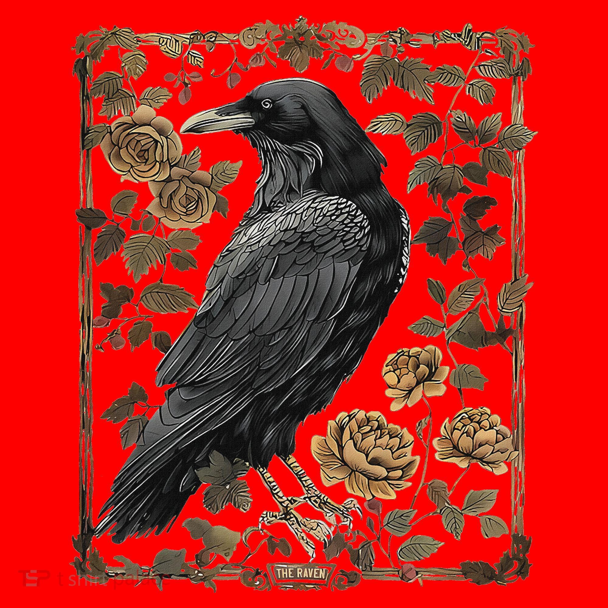 Dark Academia Raven Teacher Santa Hat